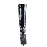 Lakleer veterlaarzen 16 cm DOMINA-2020 fetish stiletto high heels veterlaarzen