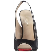 Lakleren slingback hakken 13 cm SEXY-08 schoenen slingback hoge hakken