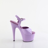 Lavendel plateau 18 cm ADORE-709 pleaser hoge hakken