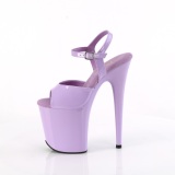 Lavendel plateau 20 cm FLAMINGO-809 pleaser hoge hakken