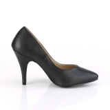 Leatherette 10 cm DREAM-420W mens pumps for wide feets