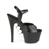 Leatherette 18 cm KNUCKS-709 platform pleaser high heels shoes