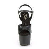 Leatherette 18 cm KNUCKS-709 platform pleaser high heels shoes