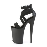 Leatherette 23 cm INFINITY-969 Platform High Heels Shoes