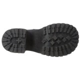 Leatherette 9,5 cm Demonia RANGER-102 gothic platform ankle boots