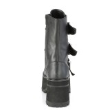 Leatherette 9,5 cm Demonia RANGER-308 gothic platform ankle boots