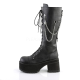 Leatherette Demonia RANGER-303 Mens Lace Up Boots
