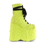 Limoen Vacht 18 cm SLAY-206 lolita enkellaarzen plateau