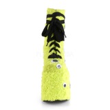 Limoen Vacht 18 cm SLAY-206 lolita enkellaarzen plateau