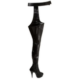 Matte 15,5 cm DELIGHT-5000 Platform Thigh High Boots