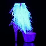 Neon 18 cm ADORE-1017MFF Pole dancing fringe ankle boots