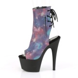 Neon 18 cm ADORE-1018REFL Exotic stripper ankle boots