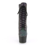Neon 18 cm Pleaser ADORE-1020REFL paaldans enkellaarsjes met hoge hakken