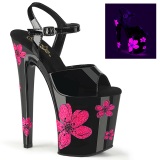 Neon 20 cm XTREME-809HB Pole dancing high heels shoes