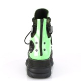 Neon 7,5 cm NEPTUNE-126 demonia enkellaarzen - unisex cyberpunk enkellaarzen