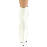 Neon plateau 18 cm ADORE-1020GD transparante hakken - pole dance enkellaarsjes