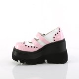 Patent 11,5 cm SHAKER-27 alternative shoes platform rose