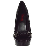 Patent 13,5 cm PIXIE-18 womens peep toe pumps shoes
