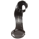 Patent 13 cm Pleaser AMUSE-10 high heeled sandals