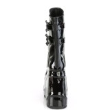 Patent 15 cm WAVE-150 demonia knee boots wedges platform