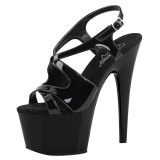 Patent 18 cm ADORE-730 Womens High Heel Sandals