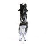 Patent 18 cm FLASH-1018-7 led platform pole dance ankle boots