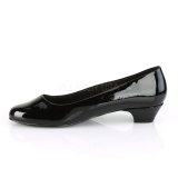 Patent 3 cm GWEN-01 pumps for mens and drag queens in black