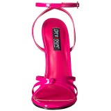Pink 15 cm Devious DOMINA-108 sandalen met naaldhak