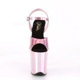 Pink 20 cm FLAMINGO-809HG pleaser hoge hakken met plateau