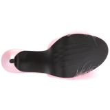 Pink Feathers 10 cm CLASSIQUE-01F High Women Mules Shoes for Men