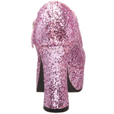 Pink Glitter 11 cm MARYJANE-50G Platform Pumps Mary Jane