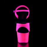 Pink Neon 18 cm ADORE-709UV Hoge Hakken Plateau