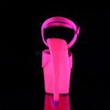 Pink Neon 18 cm ADORE-709UV Hoge Hakken Plateau