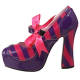 Pink Purple 13 cm KITTY-32 Womens Shoes with High Heels