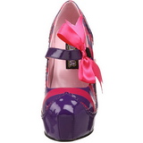 Pink Purple 13 cm KITTY-32 Womens Shoes with High Heels