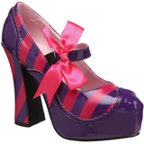 Pink Purple 13 cm KITTY-32 Womens Shoes with High Heels