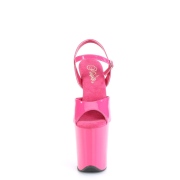 Pink plateau 20 cm FLAMINGO-809 pleaser hoge hakken