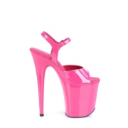 Pink plateau 20 cm FLAMINGO-809 pleaser hoge hakken