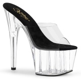 Plateau 18 cm ADORE-701 transparante hakken - pole dance mules