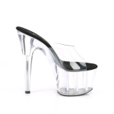 Plateau 18 cm ADORE-701 transparante hakken - pole dance mules