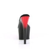 Plateau 18 cm ADORE-701BR transparante hakken - pole dance mules