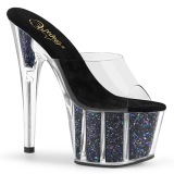 Plateau 18 cm ADORE-701CG transparante hakken - pole dance mules