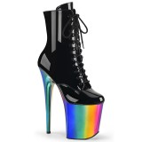 Rainbow 20 cm FLAMINGO-1020RC pole dance ankle boots