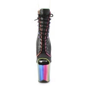 Rainbow 20 cm FLAMINGO-1021RC-02 pole dance ankle boots