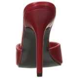 Red 10 cm CLASSIQUE-01 womens mules shoes