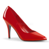 Red Shiny 10 cm VANITY-420 Pumps High Heels for Men