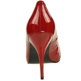 Red Shiny 13 cm SEDUCE-420V Pumps High Heels for Men