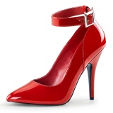 Red Shiny 13 cm SEDUCE-431 Stiletto Pumps for Men