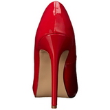 Red Shiny 13 cm SEXY-42 Low Heeled Classic Pumps Shoes