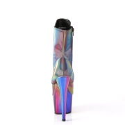 Regenboog 18 cm ADORE-1020RC-REFL pole dance enkellaarzen